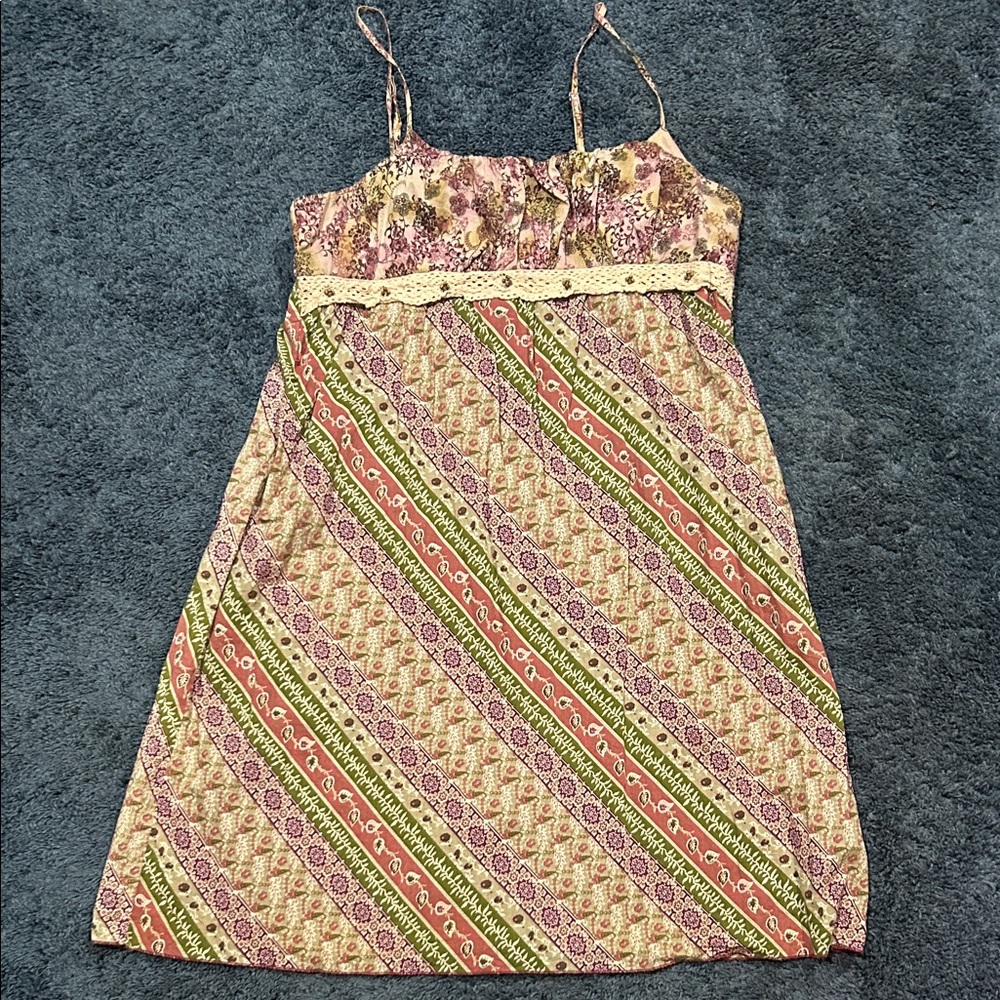 Xhilaration Multicolor Boho Dress
